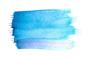 Image showing watercolor paint on white background