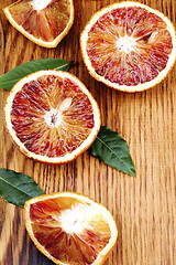 Image showing Ripe Blood Oranges