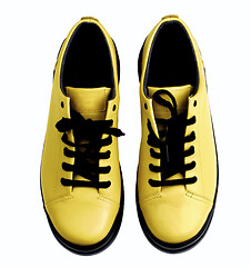 Image showing Luxury Yellow Shoes