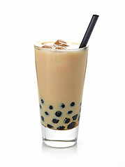 Image showing iced bubble tea