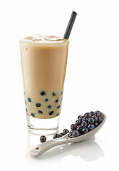 Image showing iced bubble tea