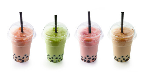 Image showing iced bubble tea