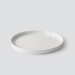 Image showing empty white plate