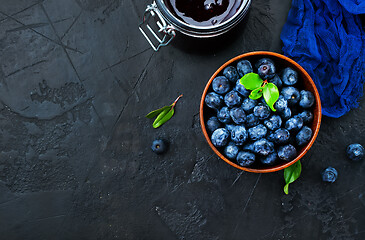 Image showing fresh blueberry