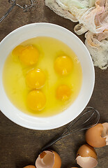 Image showing chicken eggs