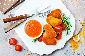 Image showing chicken nuggets 