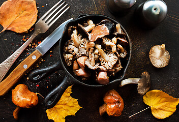 Image showing fried mushroom