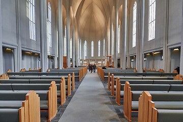 Image showing Modern Cathedral Interior