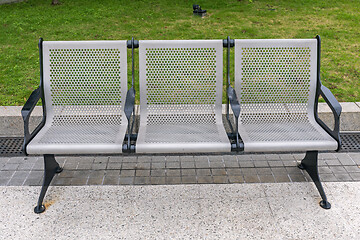 Image showing Metal Bench