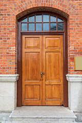 Image showing Wooden Doors