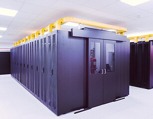 Image showing modern server room