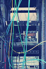 Image showing network server room