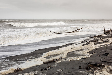 Image showing jade beach Hokitika, New Zealand