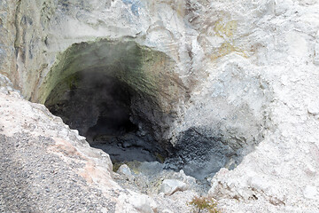 Image showing geothermal activity at Rotorua in New Zealand