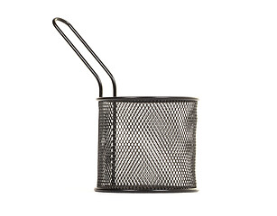 Image showing Small wire frying basket