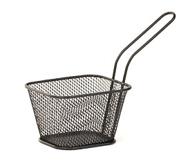 Image showing Small wire frying basket