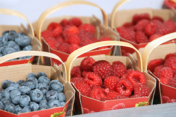 Image showing Berries at the market