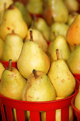 Image showing Pears at the market