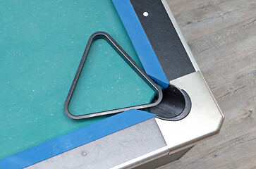 Image showing Pool table background