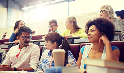 Image showing group of international students at lecture