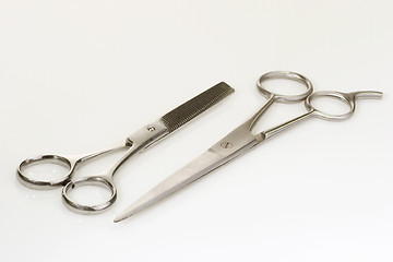 Image showing Haircutting