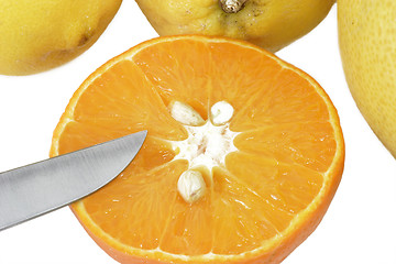 Image showing Sliced orange