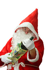 Image showing Surprised Santa