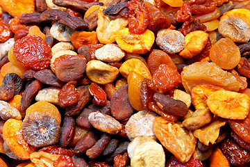 Image showing Dried fruits