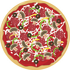 Image showing Pizza Whole