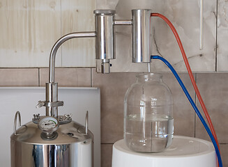 Image showing Home alcohol distillation equipment