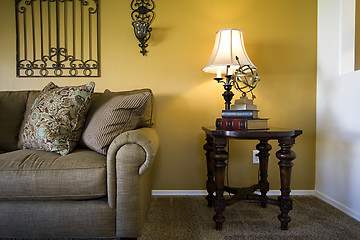 Image showing Trendy Modern Dining Room