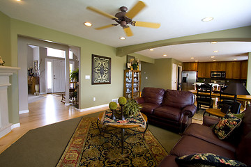 Image showing Trendy Modern Dining Room