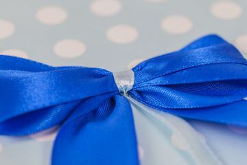 Image showing Festive Bow Background