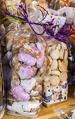 Image showing Packs of Festive Alsatian Biscuits