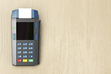 Image showing Credit card terminal