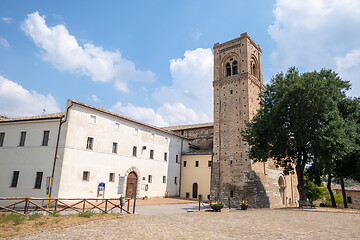 Image showing old church in Marche Italy