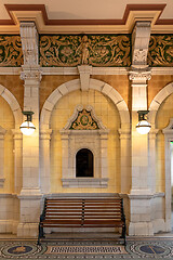 Image showing railway station of Dunedin south New Zealand