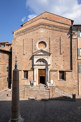 Image showing Urbino Marche Italy church