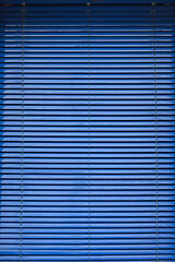 Image showing Blinds Blue Background