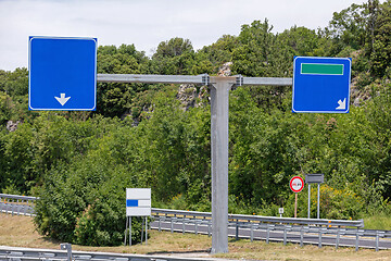 Image showing Italian Road Signs