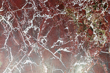 Image showing Red Marble Background