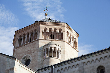 Image showing Top of Trento cathedral