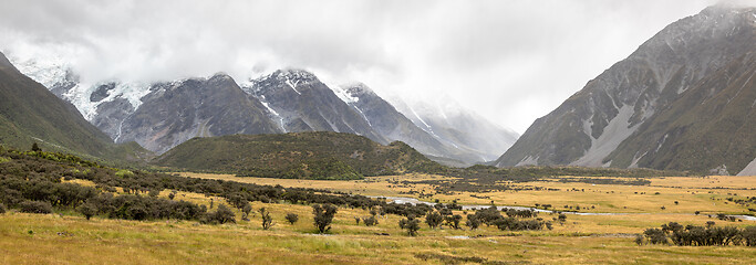 Image showing Landscape scenery in south New Zealand