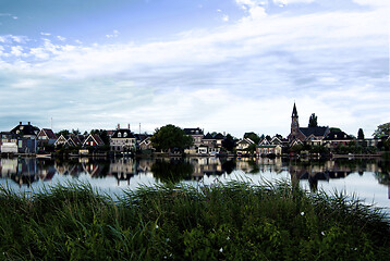 Image showing Zaanse Schans Reflection