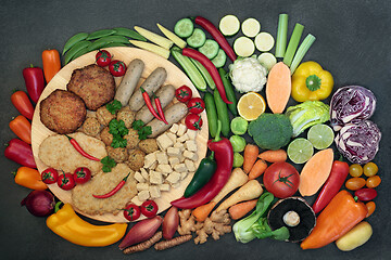 Image showing Healthy Vegan Super Food Diet