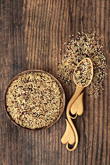 Image showing Wholegrain Rice and Quinoa Grain