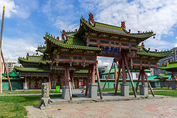 Image showing Winter Palace of Bogd Khan in Mongolia