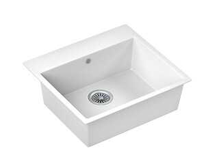 Image showing White composite sink