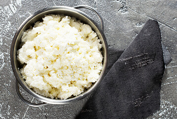 Image showing cottage cheese