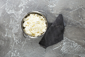 Image showing cottage cheese